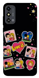 Чехол на ZTE Blade A53 Love is фото 1 из 1