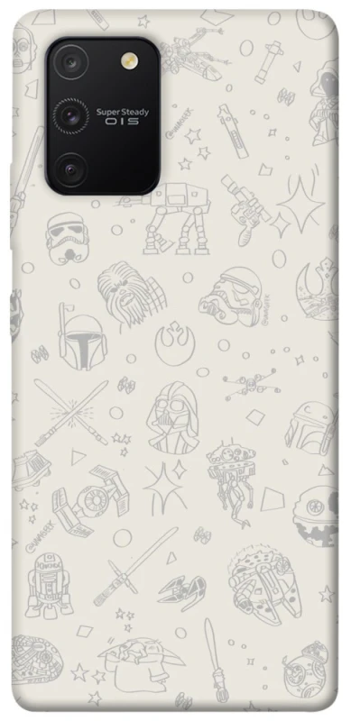 Чохол на Samsung Galaxy S10 Lite Star Wars background ver.1 фото 1 з 1