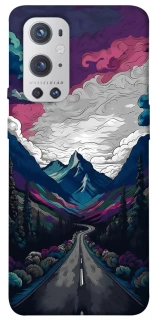 Чехол на OnePlus 9 Pro Нарисованные горы фото 1 из 1