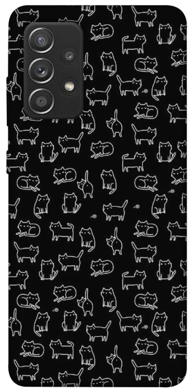 Чохол на Samsung Galaxy A52 4G / A52 5G Black Cats фото 1 з 1