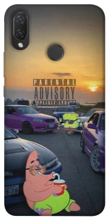 Чехол на Huawei P Smart+ (nova 3i) Патрик на гонках фото 1 из 1