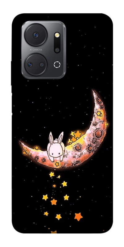 Чохол на Huawei Honor X7a Moon rabbit фото 1 з 1