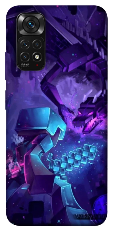 Чехол на Xiaomi Redmi Note 11 (Global) / Note 11S Minecraft dragon фото 1 из 1