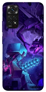 Чехол на Xiaomi Redmi Note 11 (Global) / Note 11S Minecraft dragon фото 1 из 1
