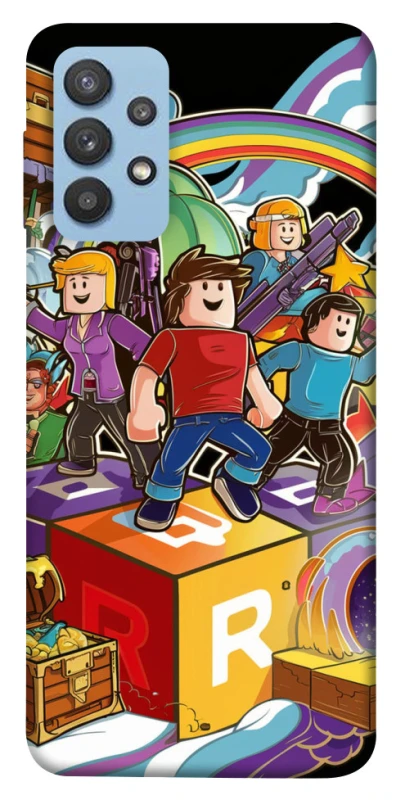 Чохол на Samsung Galaxy M32 Roblox family фото 1 з 1