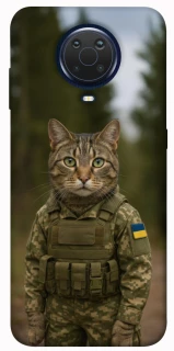 Чехол на Nokia G20 / G10 / 6.3 Кот защитник фото 1 из 1