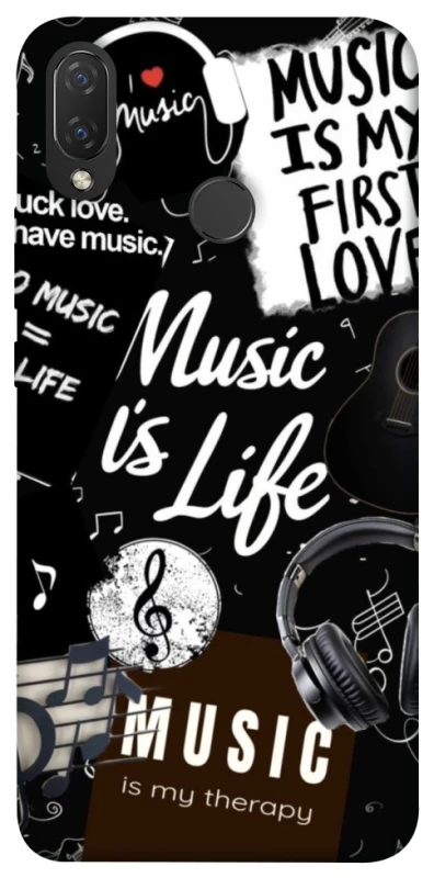 Чохол на Huawei P Smart+ (nova 3i) Music is Life фото 1 з 1