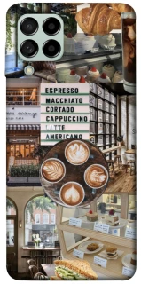 Чехол на Samsung Galaxy M53 5G Coffee collage ver.5 фото 1 из 1