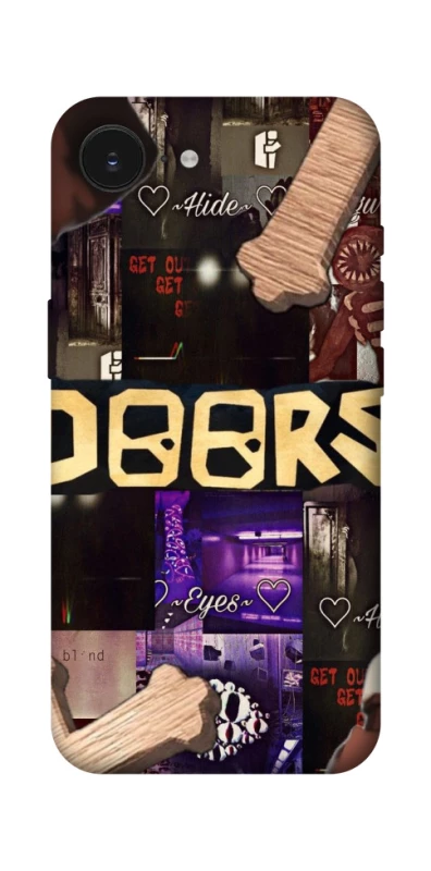 Чехол на Apple iPhone 16e (6.1") Roblox doors dark mode фото 1 из 1