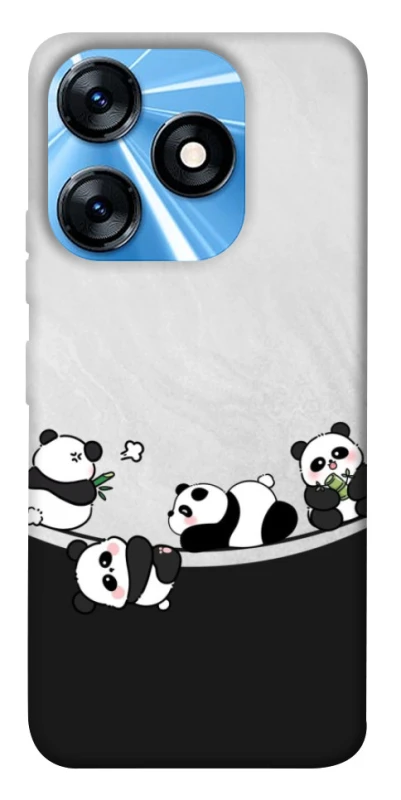 Чохол на TECNO Spark 10 Four pandas фото 1 з 1