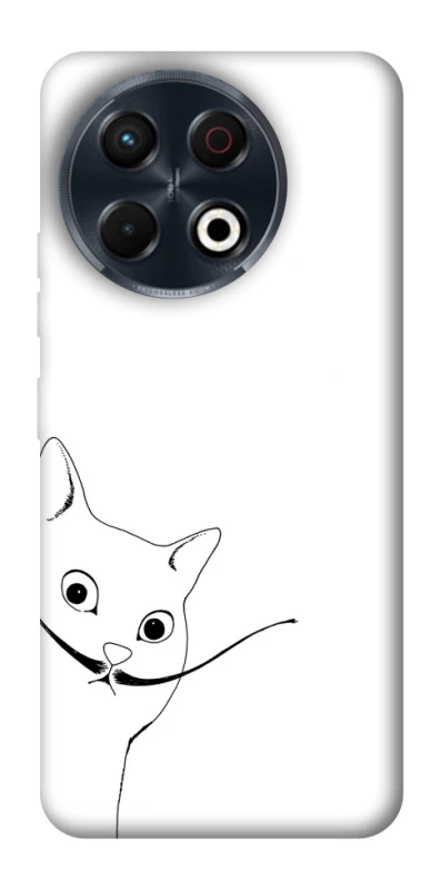 Чехол на TECNO Spark 30 Pro (KL7) Кот Дали фото 1 из 1