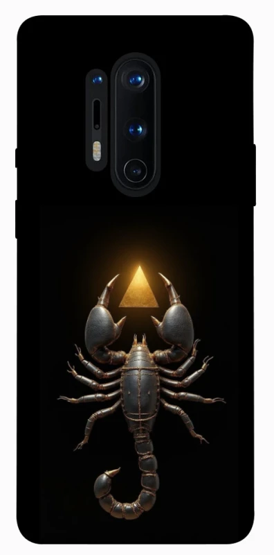 Чехол на OnePlus 8 Pro Scorpio with Golden Triangle фото 1 из 1