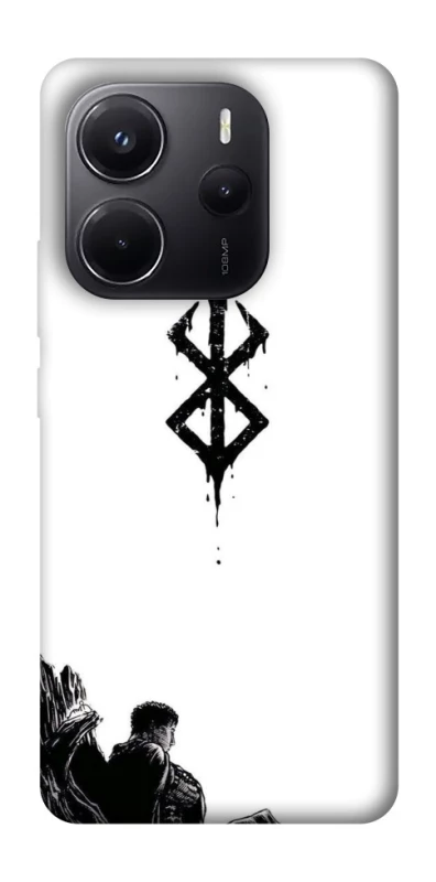 Чехол на Xiaomi Redmi Note 14 5G berserk white фото 1 из 1