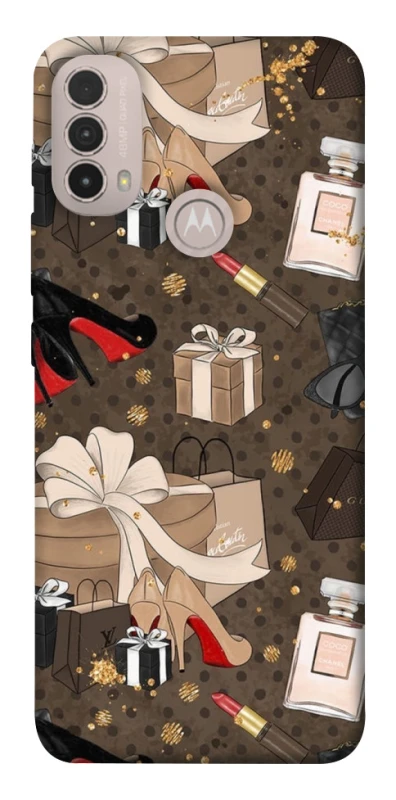 Чохол на Motorola Moto E40 Fashion collage ver.1 фото 1 з 1