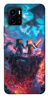Чохол на Vivo Y15s Minecraft v3 фото 1 з 1