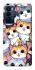 Чехол на TECNO Camon 18 Pro Cute Cat v2 фото 1 из 1
