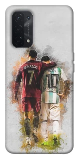 Чохол на Oppo A54 5G / A74 5G Ronaldo та Messi фото 1 з 1