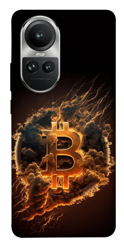 Чохол на Oppo Reno 10 Smoky Bitcoin фото 1 з 1