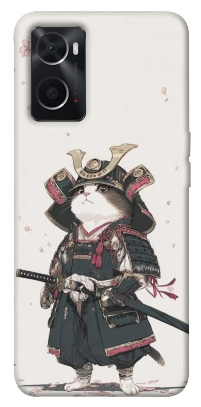 Чохол на Oppo A76 4G Samurai Cat Warrior фото 1 з 1