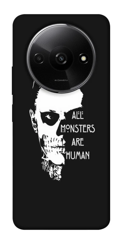 Чохол на Xiaomi Redmi A3 All Monsters are Human фото 1 з 1