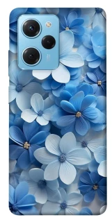 Чехол на Xiaomi Poco X5 Pro 5G Синие цветы фото 1 из 1