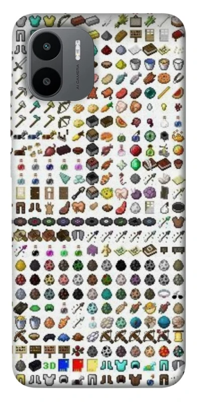 Чохол на Xiaomi Redmi A1+ / Poco C50 / A2+ Minecraft v2 фото 1 з 1