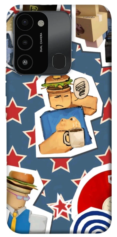 Чохол на TECNO Spark 8C Roblox v2 фото 1 з 1