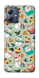 Чехол на Motorola Moto G54 Power Новогодний v2 фото 1 из 1