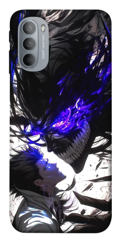Чохол на Motorola Moto G31 Black soul anime фото 1 з 1