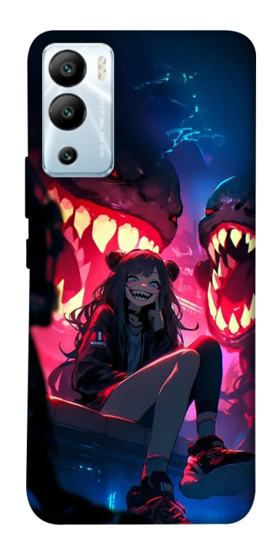 Чехол на Infinix Hot 12i Anime girl фото 1 из 1