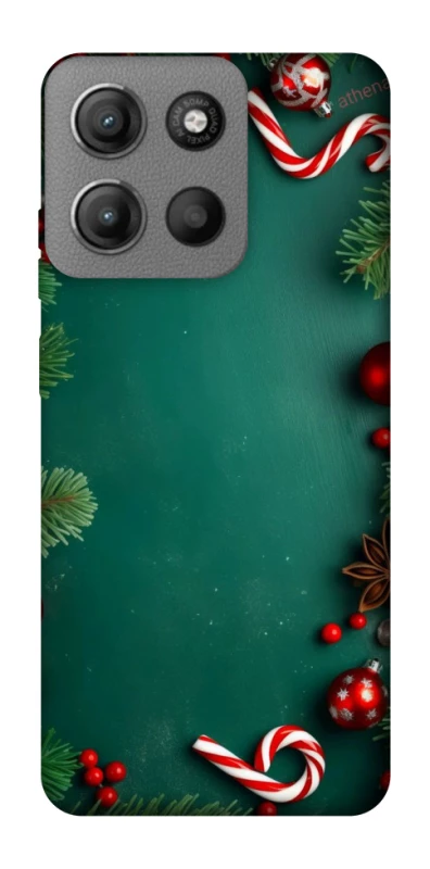 Чохол на Motorola Moto G15 Power Новорічний v35 фото 1 з 1