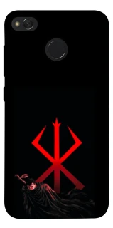 Чохол на Xiaomi Redmi 4X Berserk Red Logo фото 1 з 1
