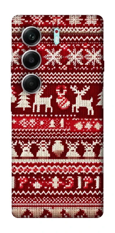 Чохол на Tecno Camon 40 Pro 5G Christmas jumper ver.2 фото 1 з 1