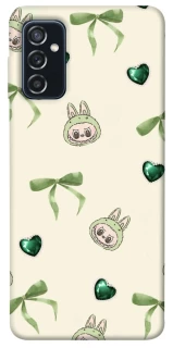 Чохол на Samsung Galaxy M52 Labubu Green Heart фото 1 з 1