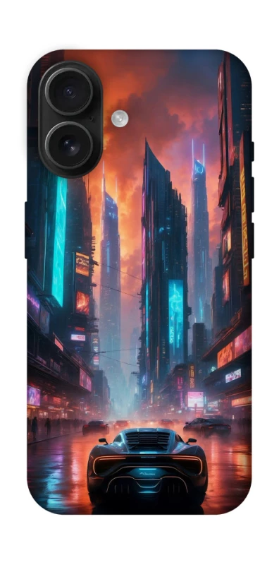 Чохол на Apple iPhone 16 Cyber city фото 1 з 1