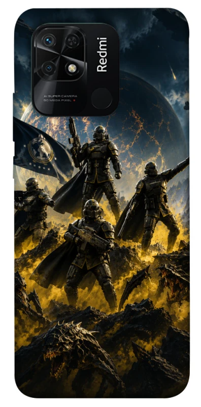 Чохол на Xiaomi Redmi 10C HELLDIVERS фото 1 з 1