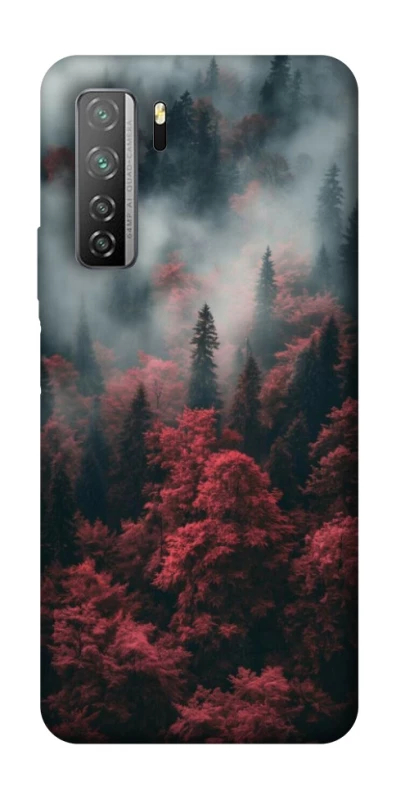Чехол на Huawei Nova 7 SE Red Wood фото 1 из 1