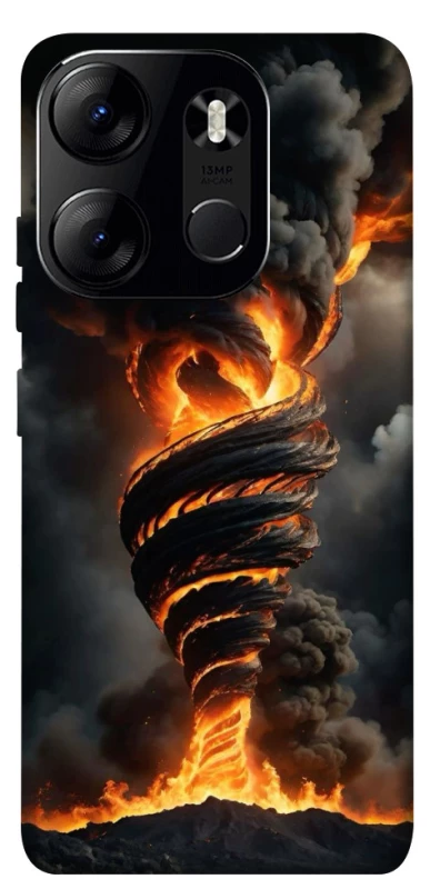 Чохол на Tecno Spark Go 2023 Вогняний торнадо фото 1 з 1