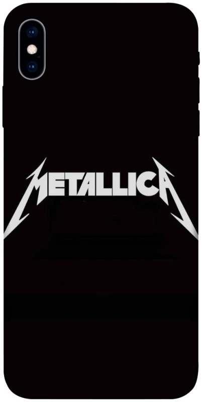 Чехол на Apple iPhone X (5.8") Metallica logo фото 1 из 1