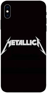 Чехол на Apple iPhone X (5.8") Metallica logo фото 1 из 1