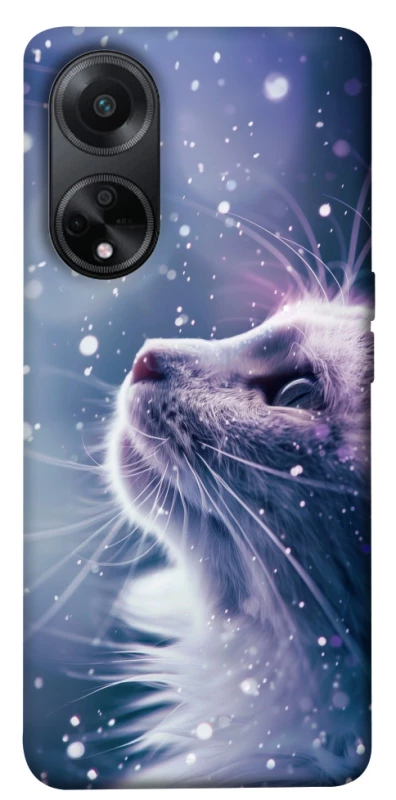 Чохол на Oppo A58 4G Snow cat фото 1 з 1