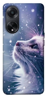 Чехол на Oppo A58 4G Snow cat фото 1 из 1