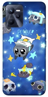 Чехол на Realme C35 Pebble kitten stars фото 1 из 1