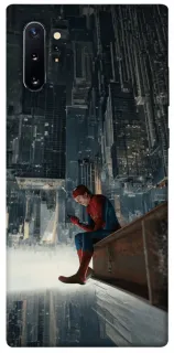 Чехол на Samsung Galaxy Note 10 Plus Spider Man ver.5 фото 1 из 1