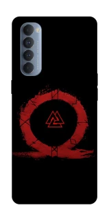 Чехол на Oppo Reno 4 Pro Валькнут v2 фото 1 из 1