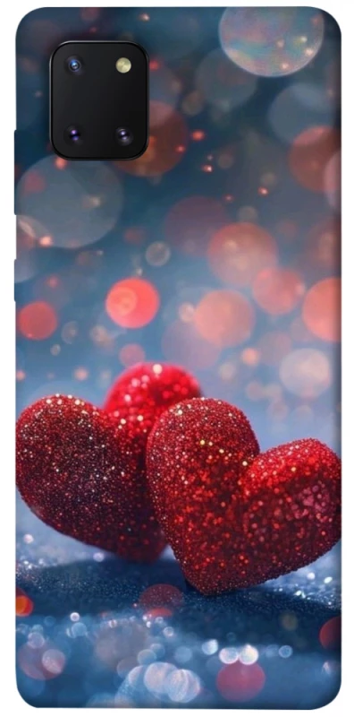 Чохол на Samsung Galaxy Note 10 Lite (A81) Red hearts фото 1 з 1