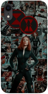 Чехол на Apple iPhone XR (6.1") Black Widow фото 1 из 1