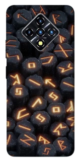 Чехол на Infinix Zero 8 Огненые руны фото 1 из 1