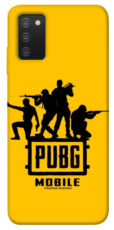 Чохол на Samsung Galaxy A03s Pubg logo ver.2 фото 1 з 1