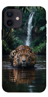 Чехол на Apple iPhone 12 mini (5.4") Leopard in water фото 1 из 1